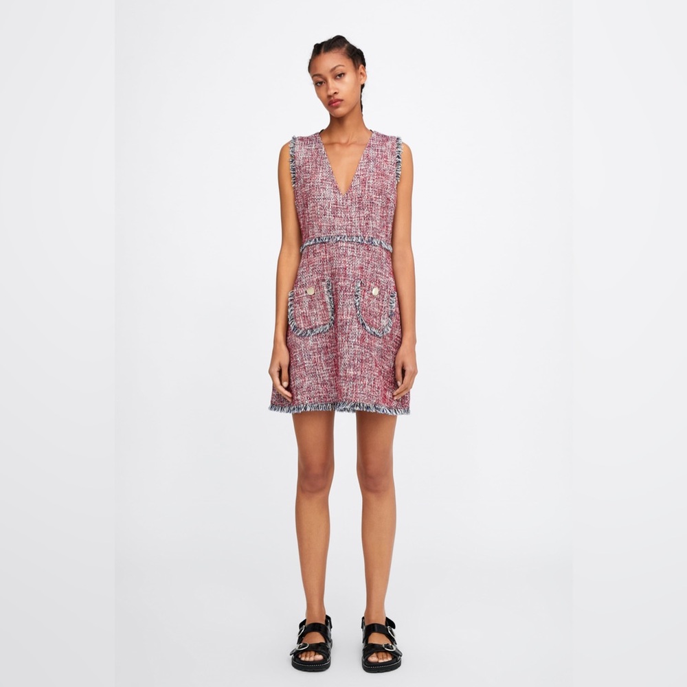Zara tweed dress